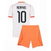 Nederland Memphis Depay #10 Bortedraktsett Barn VM 2026 Kortermet (+ korte bukser)